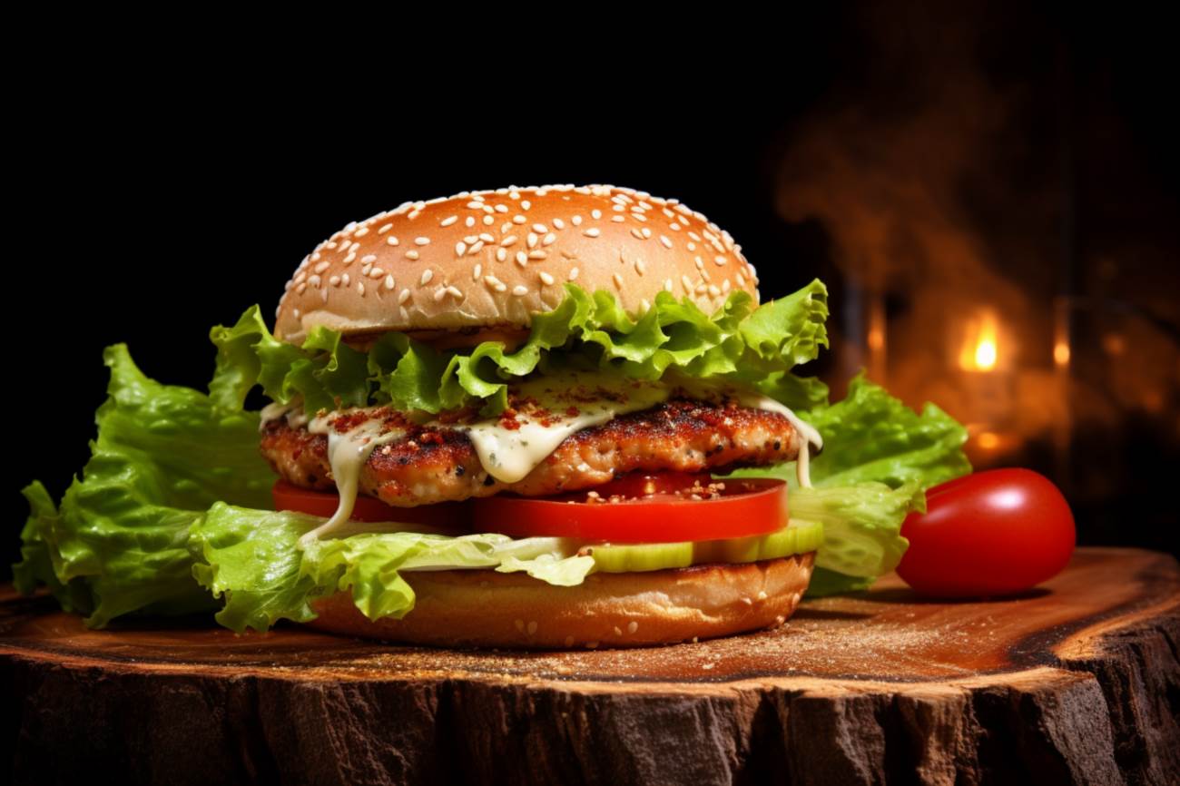 Wie viel kalorien hat ein chickenburger?
